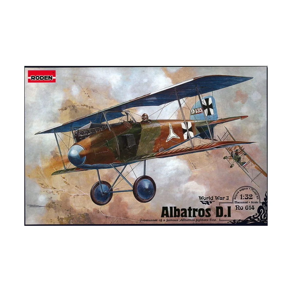 Albatros D.I, 1/32 - Roden 614 Albatros D.I, 1/32 - Roden 614