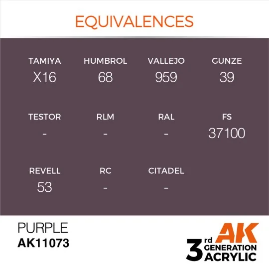 Purple 17ml - AK Interactive AK11073