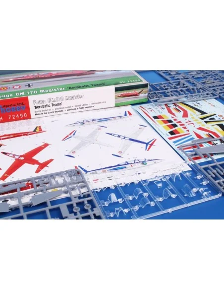 Fouga CM.170 Magister ‘Aerobatic Teams’, 1/72 - Special Hobby 100-S...