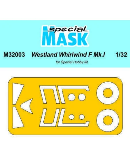 Westland Whirlwinf Mk.I Mask, 1/32 - Special Hobby 100-M32003