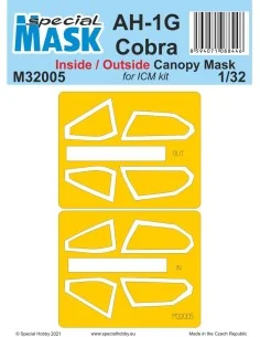 [NO_DESC] AH-1G Cobra Inside/Outside MASK, 1/32 - Special Hobby 100...