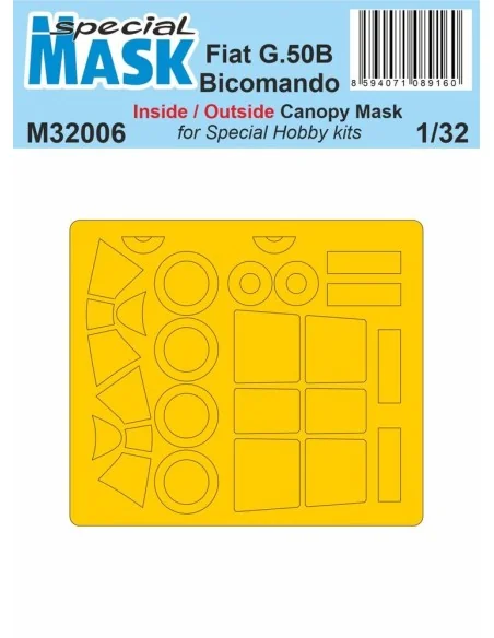 Fiat G.50B Bicomando MASK, 1/32 - Special Hobby 100-M32006