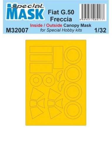 Fiat G.50 Freccia MASK, 1/32 - Special Hobby 100-M32007