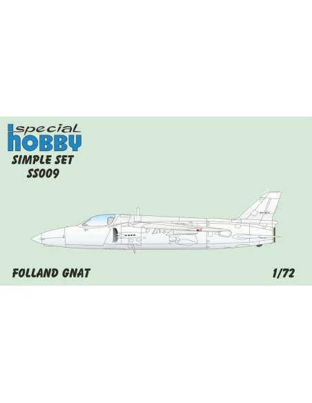Folland Gnat Simple Set, 1/72 - Special Hobby 100-SS009