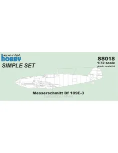 Messerschmitt Bf 109E-3 / Simple Set, 1/72 - Special Hobby 100-SS018
