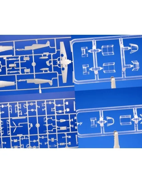 Messerschmitt Bf 109E-3 / Simple Set, 1/72 - Special Hobby 100-SS018