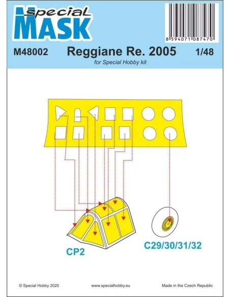 Reggiane Re.2005 Mask, 1/48 - Special Hobby 100-M48002