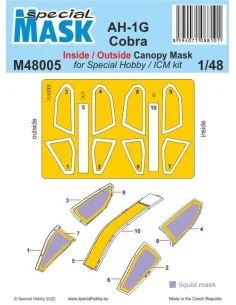 AH-1G Cobra Mask, 1/48 - Special Hobby 100-M48005