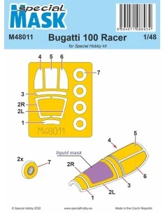 Bugatti 100 MASK, 1/48 - Special Hobby 100-M48011