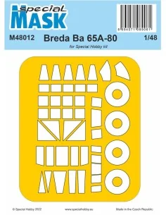 Breda Ba 65 MASK, 1/48 - Special Hobby 100-M48012