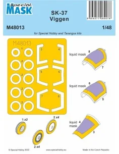 SK-37 Viggen MASK, 1/48 - Special Hobby 100-M48013