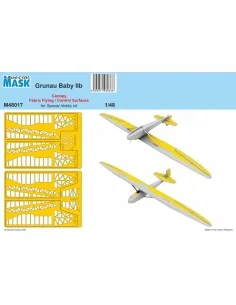 [NO_DESC] Grunau Baby IIB Mask Canopy, Fabric Flying / Control Surf...