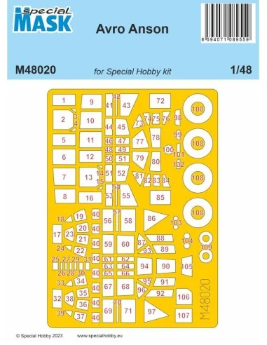Avro Anson MASK, 1/48 - Special Hobby 100-M48020