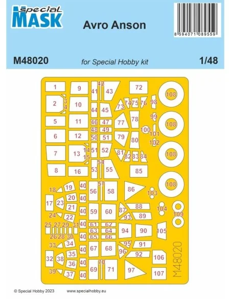 Avro Anson MASK, 1/48 - Special Hobby 100-M48020
