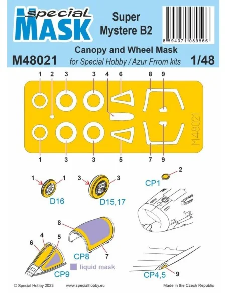 Super Mystere SMB-2 MASK, 1/48 - Special Hobby 100-M48021