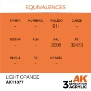 Light Orange 17ml - AK Interactive AK11077 Light Orange 17ml - AK Interactive AK11077