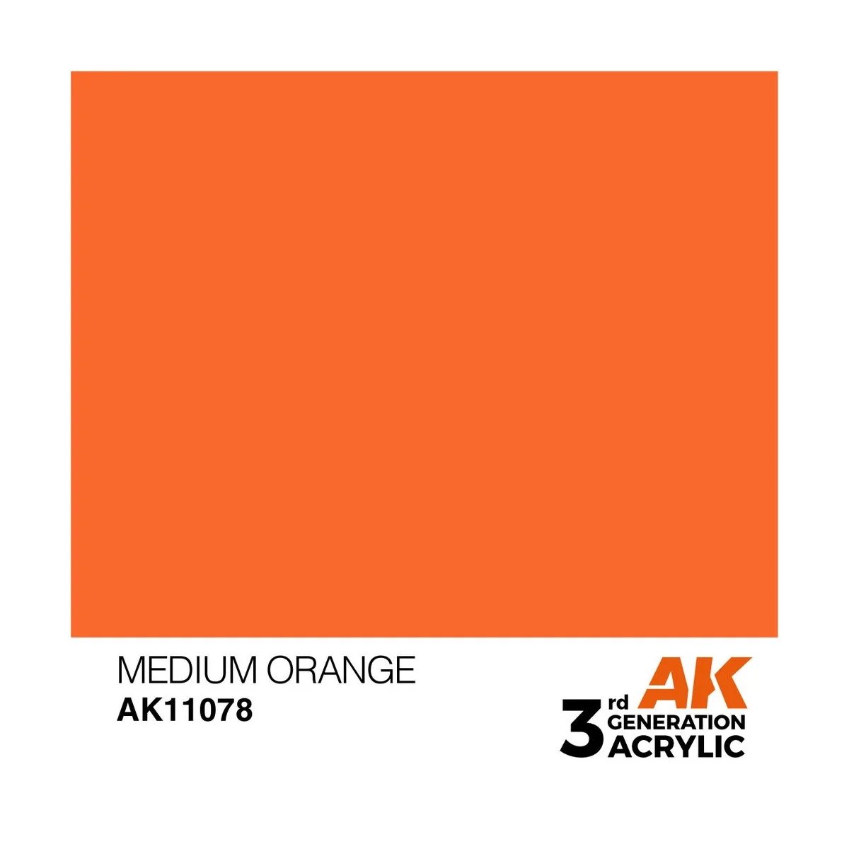 Medium Orange 17ml - AK Interactive AK11078