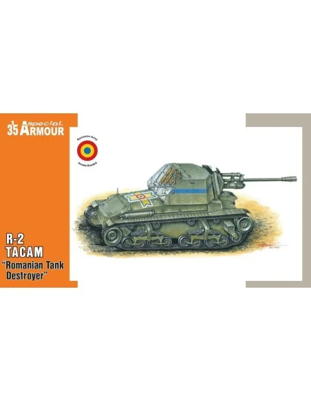 R-2 TACAM "Romanian Tank Destroyer", 1/35 - Special Hobby 100-SA35003