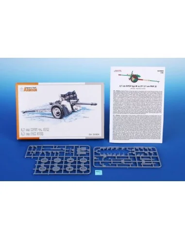 kanon 3, 7cm KPUV vz.37cm Pak M 37 (t), 1/35 - Special Hobby 100-SA...