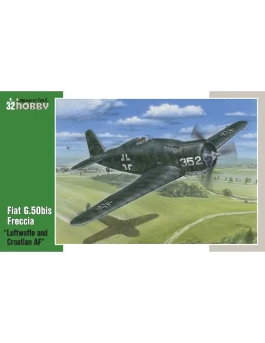 Fiat G.50bis Luftwaffe+Croatian AF, 1/32 - Special Hobby 100-SH32058