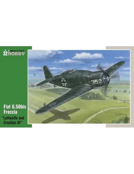 Fiat G.50bis Luftwaffe+Croatian AF, 1/32 - Special Hobby 100-SH32058