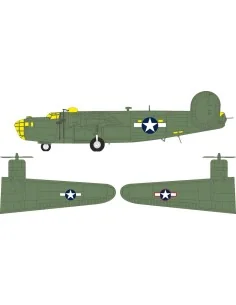 B-24D US national insignia for Airfix, 1/72 - Eduard Accessories CX701