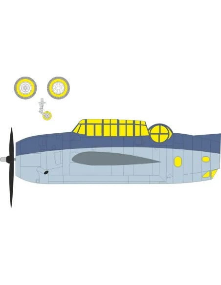 TBF-1C for Hobby Boss, 1/72 - Eduard Accessories CX707