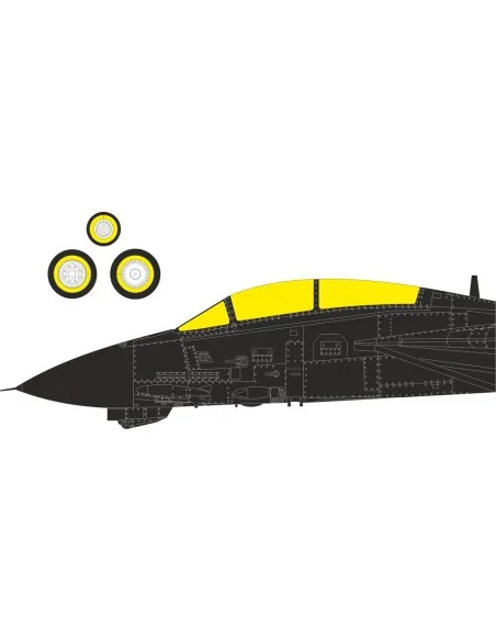 F-14D for Tamiya, 1/72 - Eduard Accessories CX708