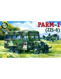 PARM-1 + rubber wheels, 1/72 - Military Wheels MW7207-02