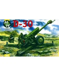 D-30 122 mm, 1/72 - Military Wheels MW7222