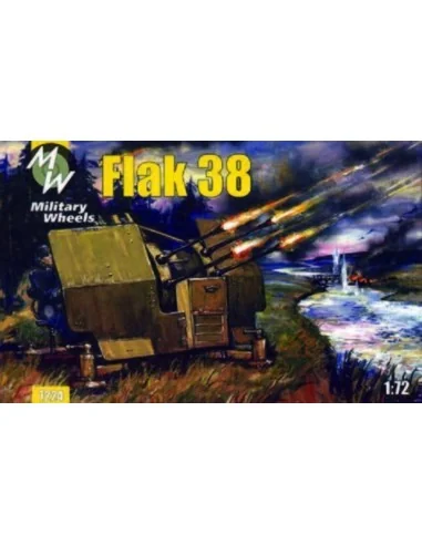 Flak 38, 1/72 - Military Wheels MW7224