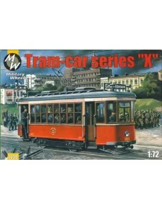 [NO_DESC] Tram-car Kh. Re-release, 1/72 - Military Wheels MW7230