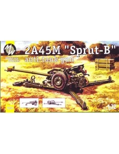 2A45M ''Sprut-B'' anti tunk gun, 1/72 - Military Wheels MW7231