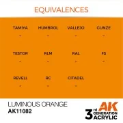 Luminous Orange 17ml - AK Interactive AK11082