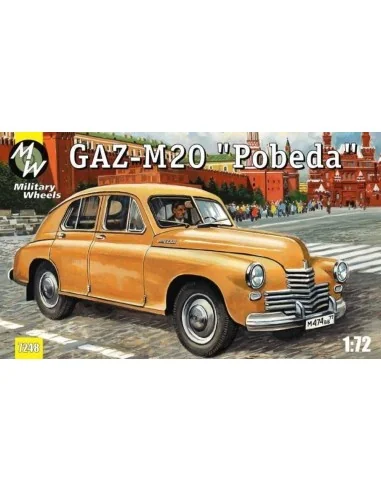 [NO_DESC] GAZ-M20 Pobeda Soviet car, 1/72 - Military Wheels MW7248