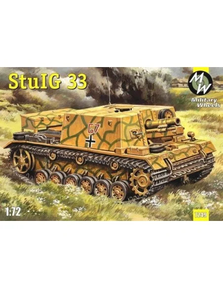 StulG 33 German self-propelled gun, 1/72 - Military Wheels MW7249