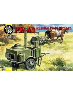 PK-43 Russian field kitchen, 1/72 - Military Wheels MW7256
