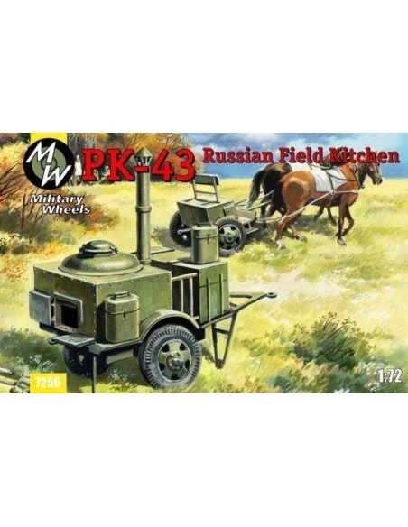[NO_DESC] PK-43 Russian field kitchen, 1/72 - Military Wheels MW7256