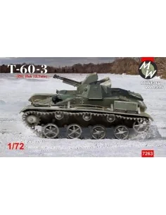 T-60-3 (ZSU Flak 12, 7 mm), 1/72 - Military Wheels MW7263