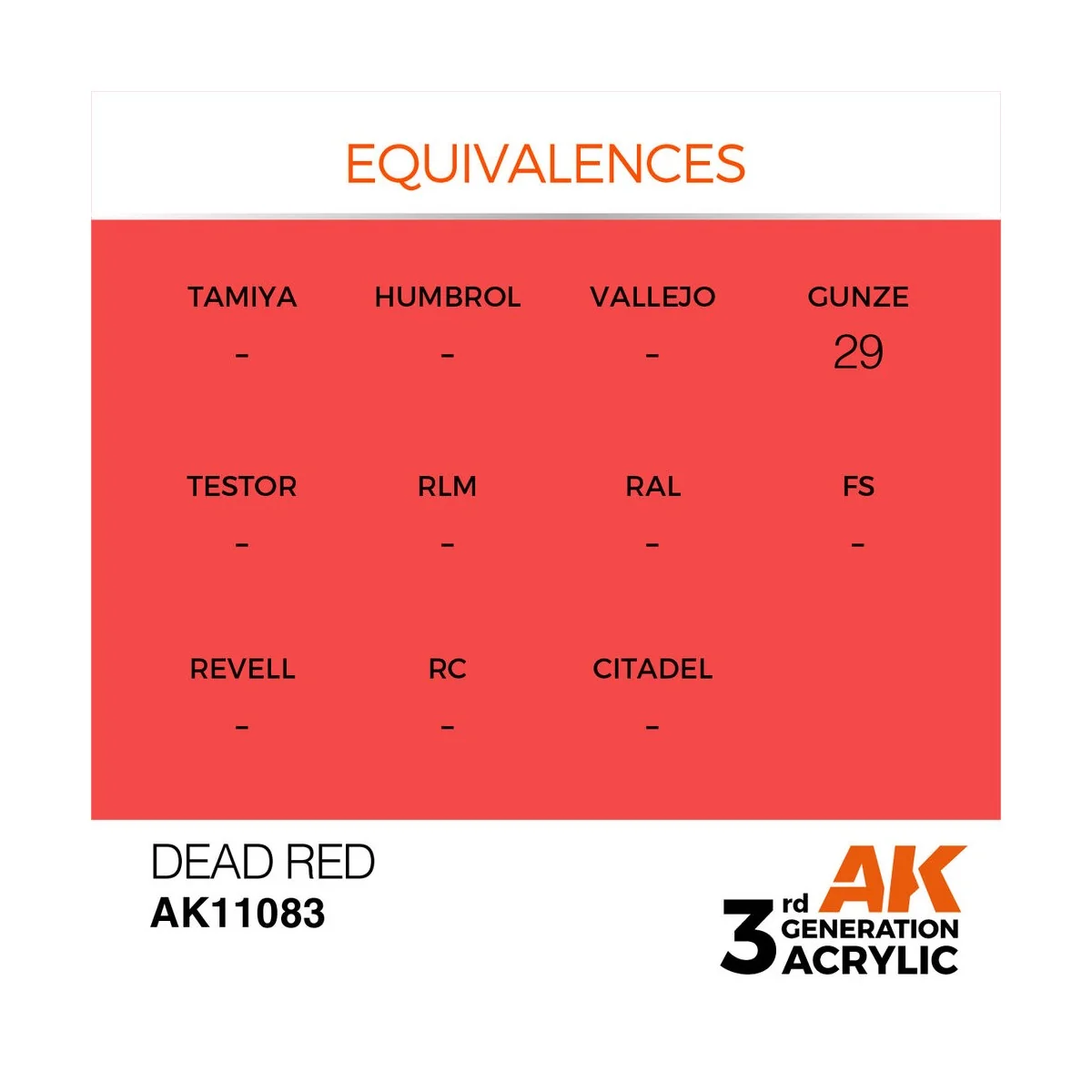 Dead Orange 17ml - AK Interactive AK11083