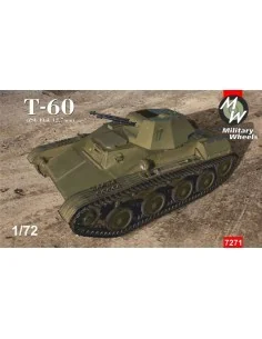 [NO_DESC] Tank T-60 (ZSU Flak 12, 7 mm), 1/72 - Military Wheels MW7271