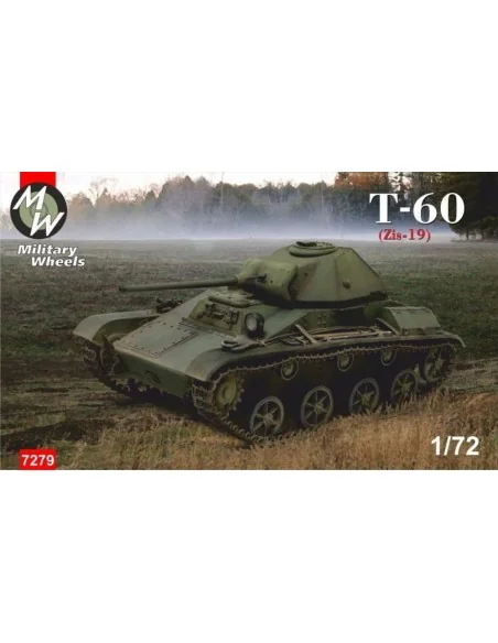[NO_DESC] T-60 (Zis-19), 1/72 - Military Wheels MW7279