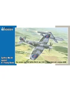 Spitfire Mk.XII against V-1 Flying Bomb, 1/48 - Special Hobby 100-S...