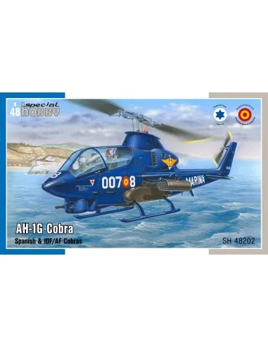 AH-1G Cobra Spanish & IDF/AF Cobras, 1/48 - Special Hobby 100-SH48202