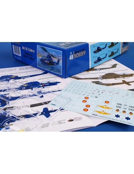 AH-1G Cobra Spanish & IDF/AF Cobras, 1/48 - Special Hobby 100-SH48202
