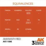 Amaranth Red 17ml - AK Interactive AK11086