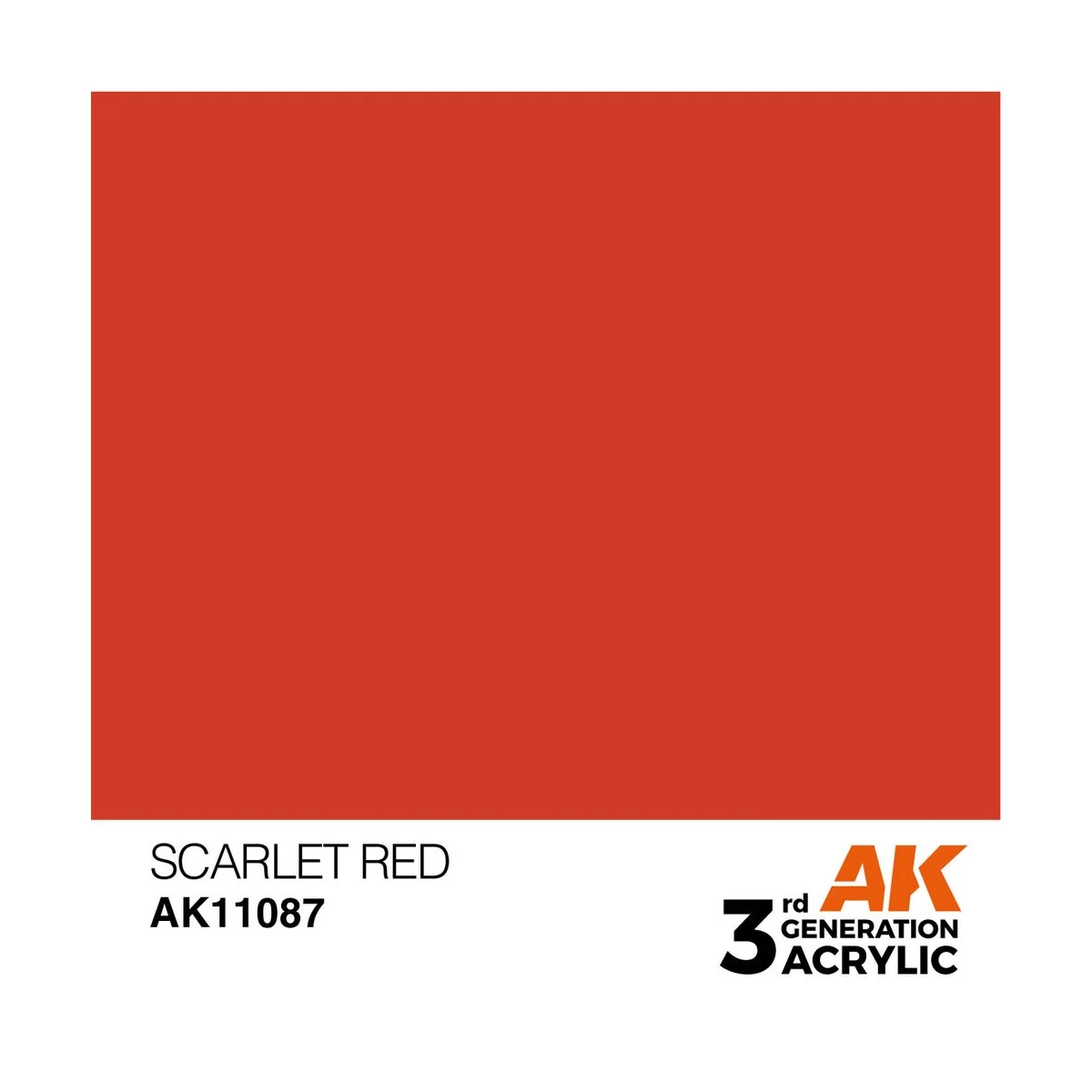 Scarlet Red 17ml - AK Interactive AK11087 Scarlet Red 17ml - AK Interactive AK11087