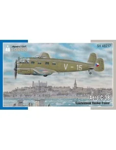 Aero C-3B Czechoslovak Bomber-Trainer, 1/48 - Special Hobby 100-SH4...
