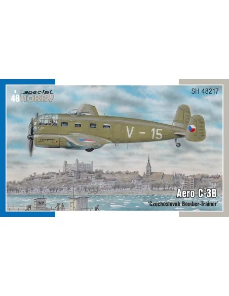 Aero C-3B Czechoslovak Bomber-Trainer, 1/48 - Special Hobby 100-SH4...