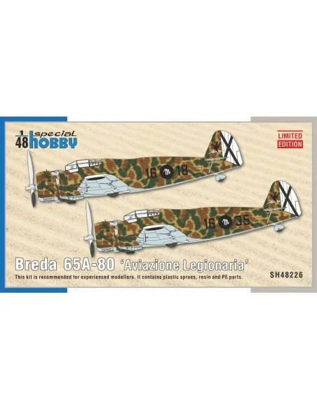 Breda 65A-80 'Aviazione Legionaria', 1/48 - Special Hobby 100-SH48226